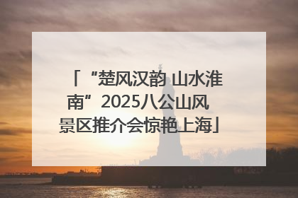 “楚风汉韵 山水淮南”2025八公山风景区推介会惊艳上海