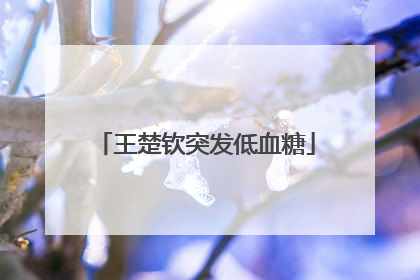 王楚钦突发低血糖