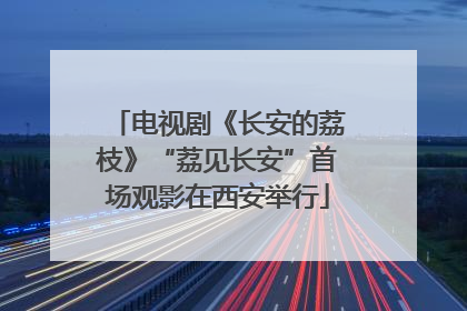 电视剧《长安的荔枝》“荔见长安”首场观影在西安举行