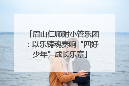 眉山仁师附小管乐团：以乐铸魂奏响“四好少年”成长乐章