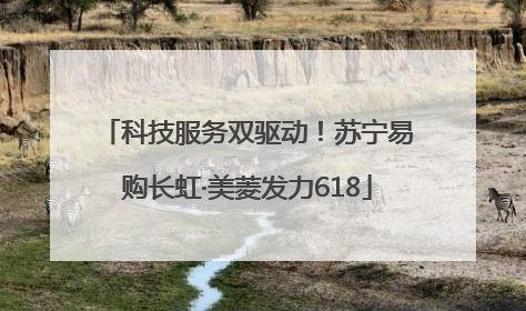 科技服务双驱动！苏宁易购长虹·美菱发力618