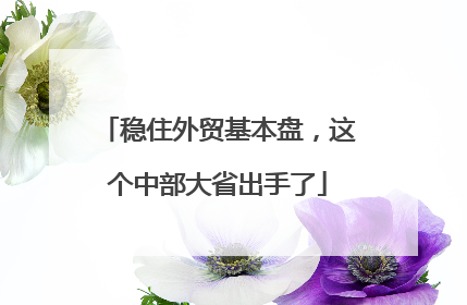 稳住外贸基本盘，这个中部大省出手了