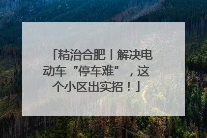 精治合肥丨解决电动车“停车难”，这个小区出实招！