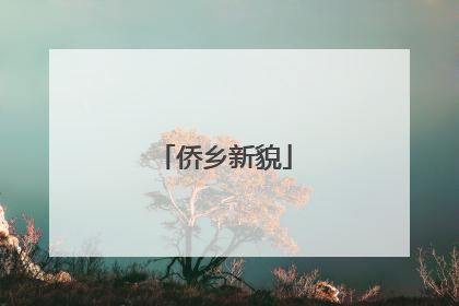 侨乡新貌