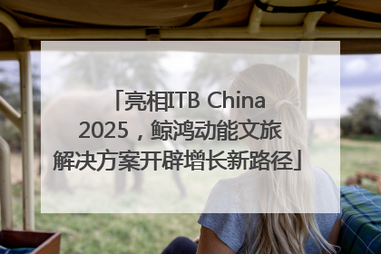 亮相ITB China 2025，鲸鸿动能文旅解决方案开辟增长新路径