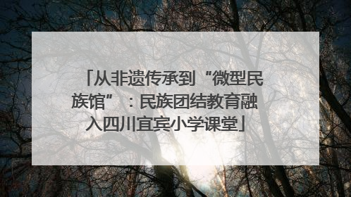 从非遗传承到“微型民族馆”：民族团结教育融入四川宜宾小学课堂