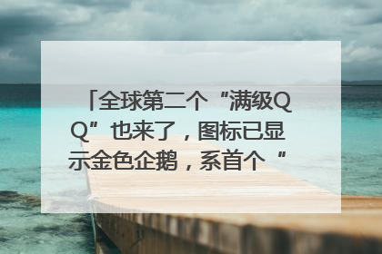全球第二个“满级QQ”也来了，图标已显示金色企鹅，系首个“满级QQ”的小号