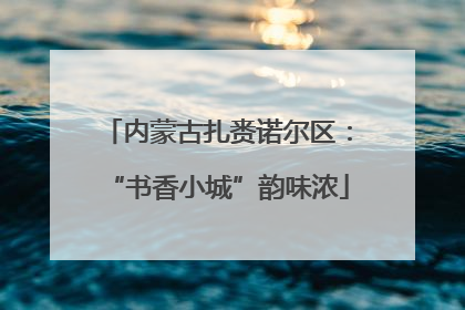 内蒙古扎赉诺尔区：“书香小城”韵味浓