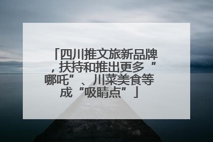 四川推文旅新品牌，扶持和推出更多“哪吒”、川菜美食等成“吸睛点”