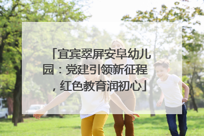 宜宾翠屏安阜幼儿园：党建引领新征程，红色教育润初心