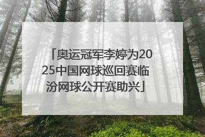 奥运冠军李婷为2025中国网球巡回赛临汾网球公开赛助兴