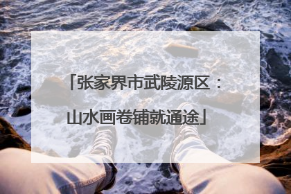 张家界市武陵源区：山水画卷铺就通途