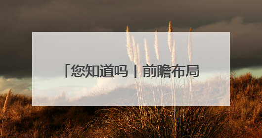 您知道吗丨前瞻布局未来产业 激活高质量发展“新引擎”