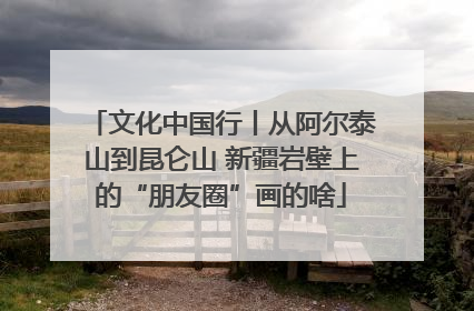 文化中国行丨从阿尔泰山到昆仑山 新疆岩壁上的“朋友圈”画的啥