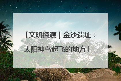 文明探源｜金沙遗址：太阳神鸟起飞的地方
