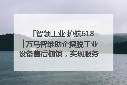 智领工业·护航618┃万马智维助企摆脱工业设备售后枷锁，实现服务与效能价值共振！