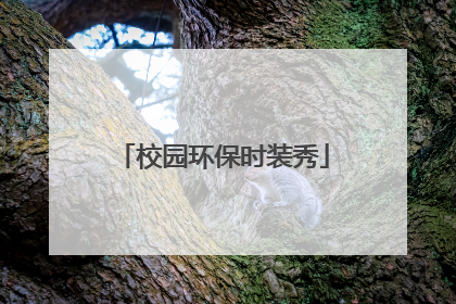 校园环保时装秀