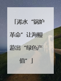 浠水“锅炉革命”让海鳗游出“绿色产值”