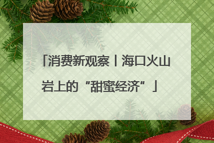 消费新观察丨海口火山岩上的“甜蜜经济”