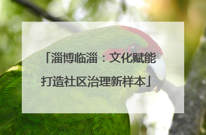 淄博临淄：文化赋能 打造社区治理新样本