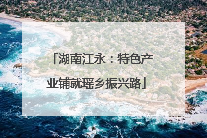 湖南江永：特色产业铺就瑶乡振兴路