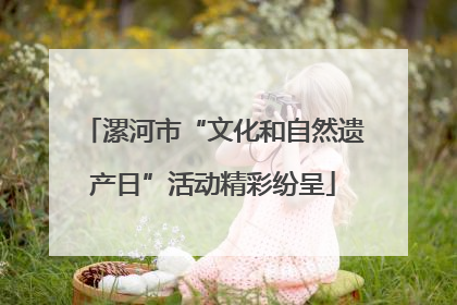 漯河市“文化和自然遗产日”活动精彩纷呈