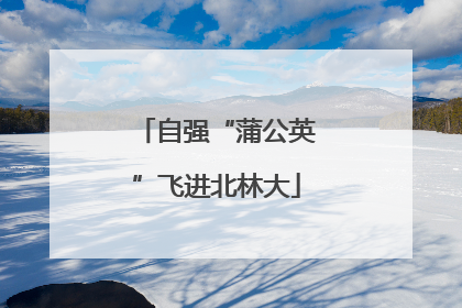 自强“蒲公英”飞进北林大