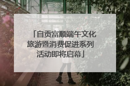 自贡富顺端午文化旅游暨消费促进系列活动即将启幕