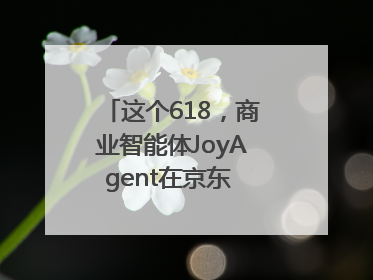 这个618，商业智能体JoyAgent在京东 “悄悄” 上线