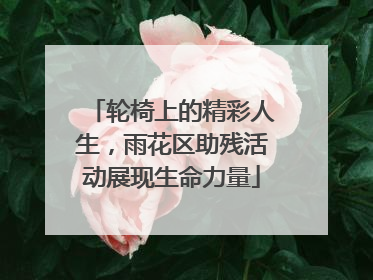 轮椅上的精彩人生，雨花区助残活动展现生命力量