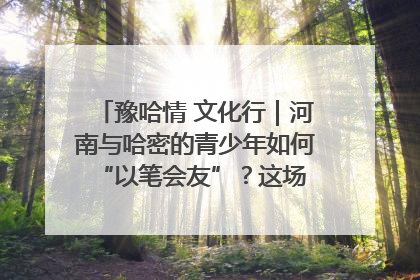 豫哈情 文化行｜河南与哈密的青少年如何 “以笔会友”？这场书画展藏着答案