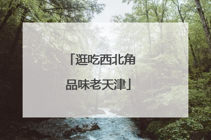 逛吃西北角 品味老天津