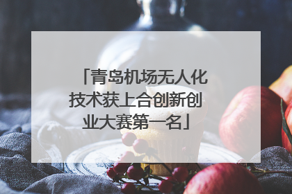青岛机场无人化技术获上合创新创业大赛第一名