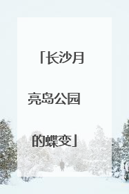 长沙月亮岛公园的蝶变