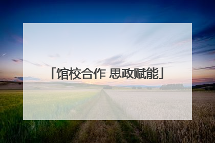 馆校合作 思政赋能