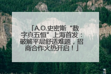 A.O.史密斯“数字真五恒”上海首发：破解平层舒适难题，招商合作火热开启！
